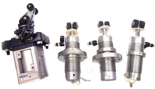 Lot 4 nihon seiki / deltamax pneumatic single action cylinder air actuator 6045b for sale
