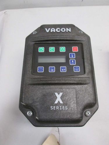 Vacon vaconx4c40030c x series 3hp 0-380/460v-ac 5.1a amp motor drive d405099 for sale