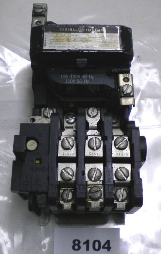 (8104) GE Contactor Size 1 27A 3PH 115/120V CR305C0