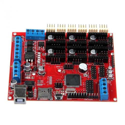 Megatronics v2.0 atmega2560-16au board for stepper motor reprap 3d printer for sale