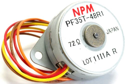 50lb lot of npm pf35t-48r1 72 ohm stepper motor | constant voltage 36v 24v 12v for sale