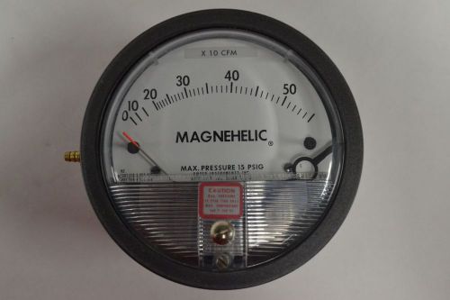 Dwyer w13i ww magnehelic pressure 0-500cfm 4-3/4x1/4in npt gauge b287571 for sale
