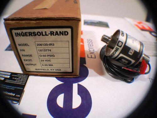 Ingersoll rand pressure transmitter 206120-ir3 1x13774 24 vdc ! for sale