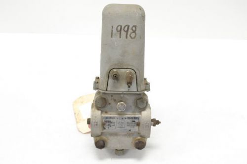 FOXBORO 13A STAINLESS CAPSULE PRESSURE 0-100IN H2O TRANSMITTER B244683