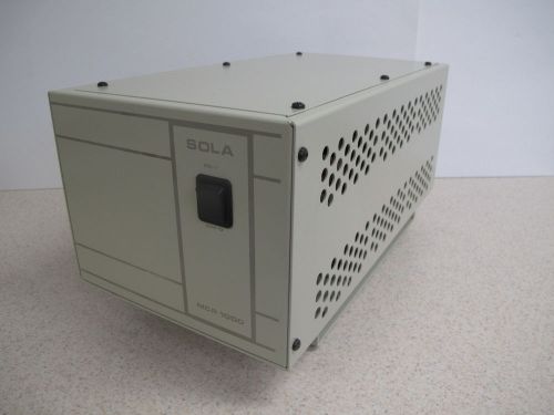 Sola 220vac/50 hz, mini/micro computer regulator mcr-1000 (1000w) / 63-13-710-9 for sale