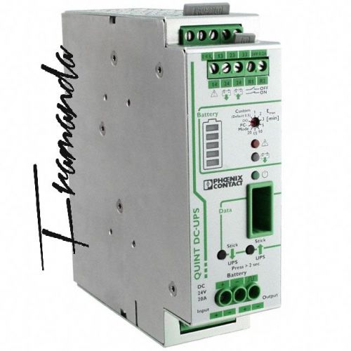 Phoenix contact 2320238 quint-ups/24dc/24dc/20 uninterruptible power supply 20a for sale