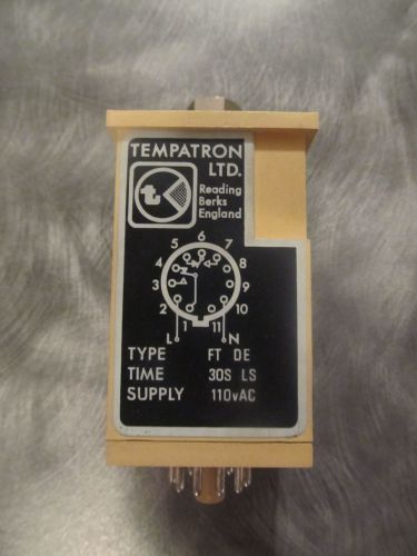 Tempatron FTDE Timer F-Series Time:30S 110V