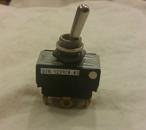 UL CSA No. 1043 7803K33 Switch Toggle DPDT