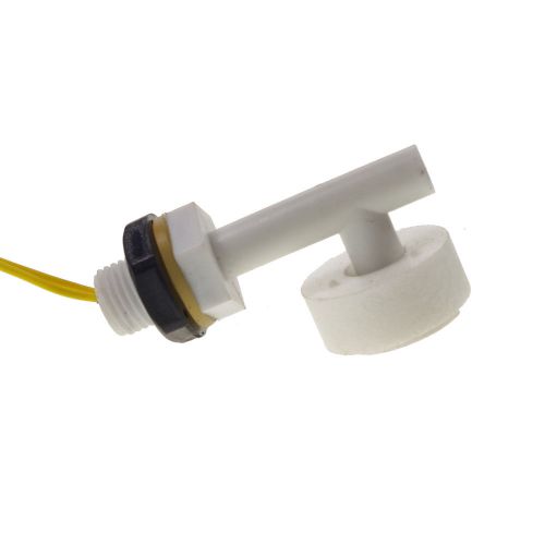 Plastic liquid water level right angle side mount float sensor switch 220v x 1 for sale