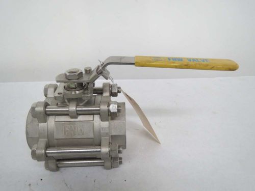 FNW 1500PSI-WOG STAINLESS 2 IN BALL VALVE B355354