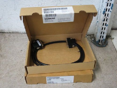 2 SIEMENS 6ES7 368-3BB01-0AA0 SIMATIC CONNECTING CABLES, NEW