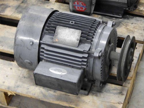 #260  GE  General Electric Motor  5-HP  1745 RPM  184T Frame  230/460V  3-Ph