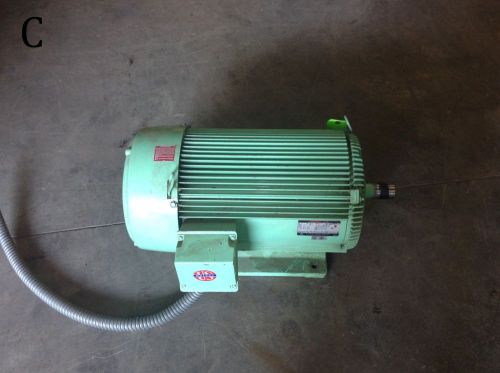 U.S. Electrical UTTE Washdown Motor 30 HP 3520 RPM 230/460 VAC B535AU07U136R072F