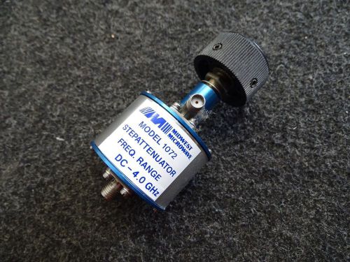 Midwest Microwave Model 1072 Step Attenuator DC - 4.0 Ghz