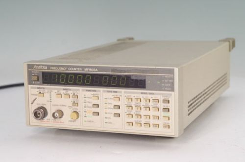 Japanese Brand Anritsu MF1603A Frequency Counter Made In Japan KG7I