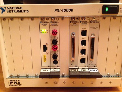 NATIONAL INSTRUMENTS PXI-1000B PXI-8330 PXI-4060 2503 PXI-8420 &amp; Boundary Scan