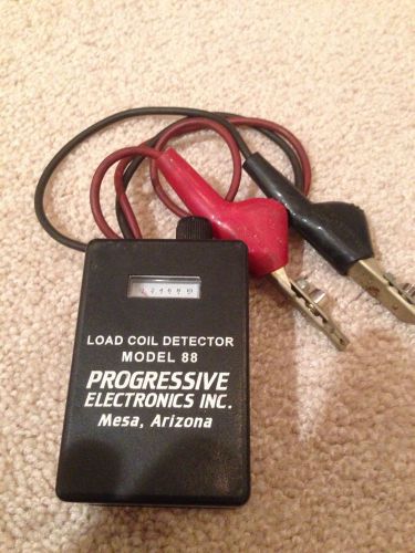 LOAD COIL DETECTOR MODEL 88   PROGRESSIVE ELECTRONICS