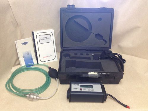 Gastech GT 2400 Portable Gas Detector w/ Case, Manual, Pump