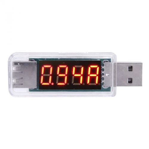 Usb lcd voltage current tester meter charger detector for cell phone gfy for sale