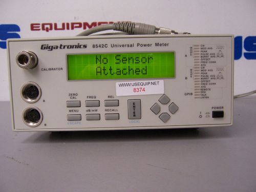 8374 giga tronic 8642c universal power meter for sale