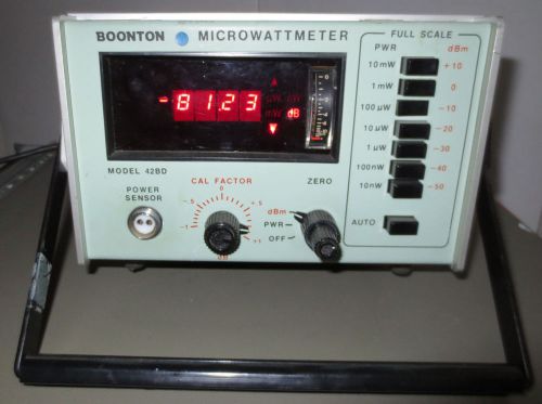 Boonton electronics 42bd microwattmeter with option 09 for sale