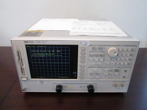 Agilent HP 8753E 30 kHz to 6 GHz Vector Network Analyzer w/ Options 1D5/006/010