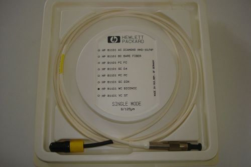 Agilent 81101WC Adapter Cable HMS-10 to Biconic, 9um  Excellent Condition