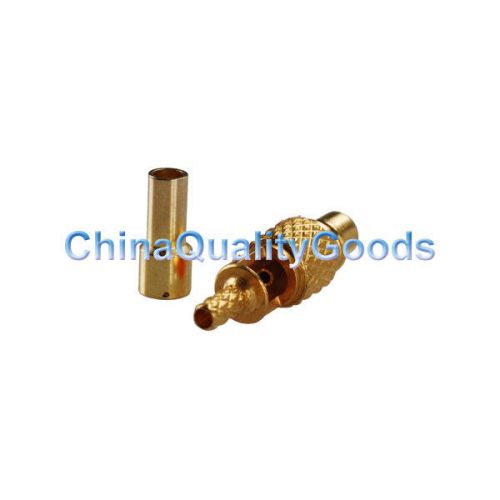 MMCX Crimp Male Straight connector for Coax Cable1.13,Cab