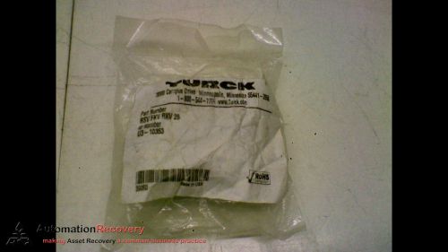 TURCK RSV FKV RKV 25 TEE CONNECTOR 4P F TO 4P M AND 4P F, NEW