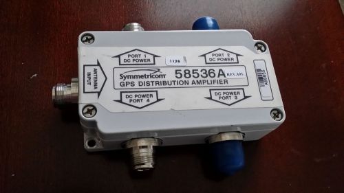 58536A Symmetricom GPS distribution amplifier splitter