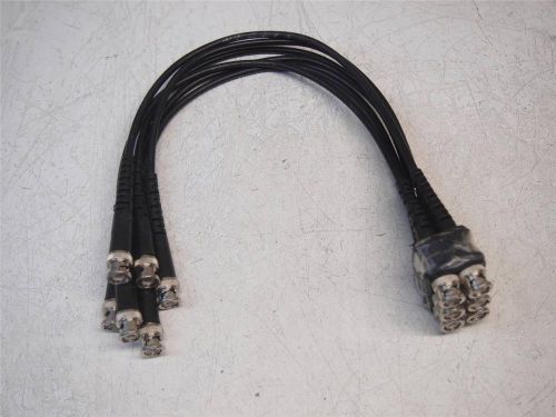 6 pomona 2249-c-12 coax bnc cables for sale