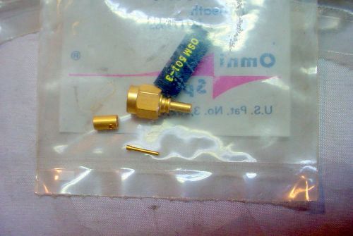 10 NOS Omni Spectra SMA Connector Plugs Male OSM 501-3