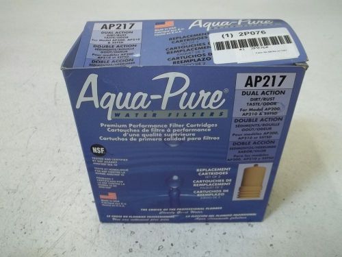 Lot of 2 aqua-pure ap217 water filter *new in a box* for sale