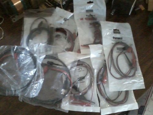 LOT OF OSCILLOSCOPE TEST LEADS PROBES GRABBERS