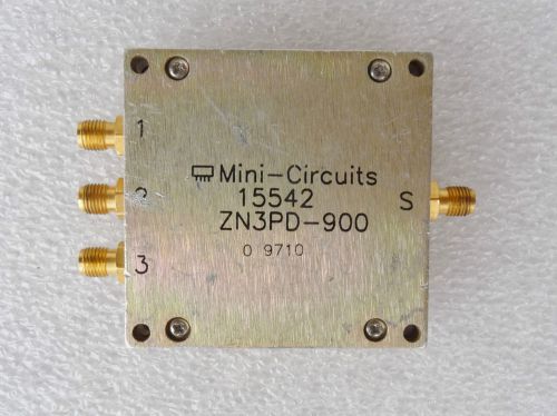 MINI-CIRCUITS ZN3PD-900 POWER SPLITTER COMBINER 3-WAY 50? SMA CONNECTIONS