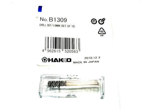 Hakko b1309 hakko cleaning drill 1.0mm 10 pack new and original [pz3] for sale