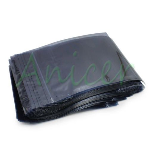 50pcs Anti-Static ESD Bag Zip Lock Reclosable Shielding Packing Bag 198*150mm