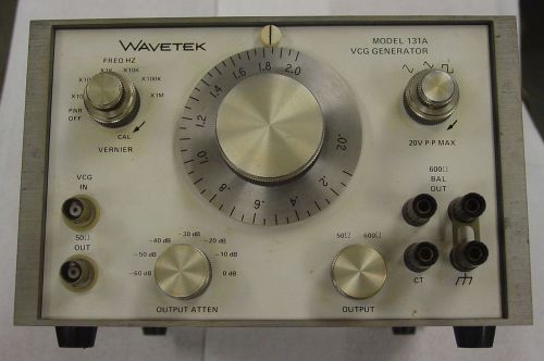 Wavetek Model 131A VCG Signal Generator