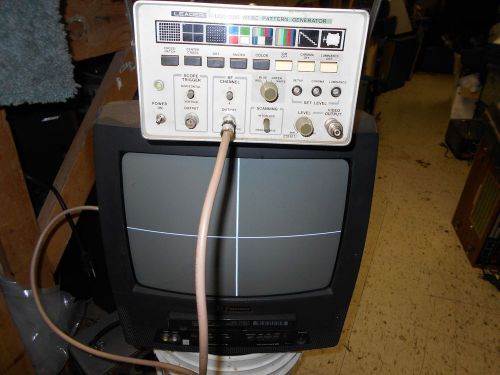 Leader LCG-396 Portable NTSC Pattern Generator Unit Video Signal Tester
