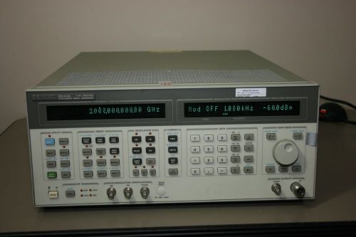 Hp agilent keysight 8643a generator, .26-2060mhz, calibrated &amp; warranty, opt 002 for sale