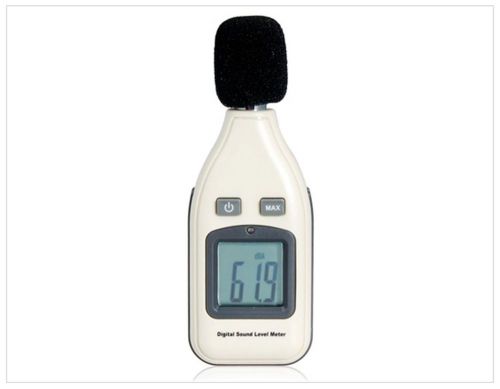Super mini portable handheld digital sound level meter with backlight display for sale