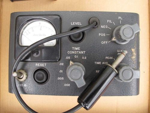 Vintage  General Radio impact noise analyzer type 1556-B