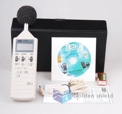 Tes-1350r sound level meter tester (rs-232 interface &amp; softer) brand new for sale