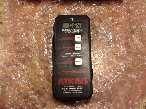 Atkins 33038-kf thermocouple pyrometer digital thermometer automotive new in box for sale