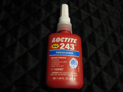 One loctite blue 243 threadlocker , exp. date  07 / 2015   msrp 40 $$$ for sale