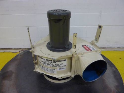 Industrial metal fabricators blower 0003 #56789 for sale