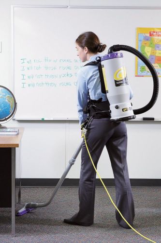 Powerful Backpack Canister Vacuum Office Home Industrial School Light Weight