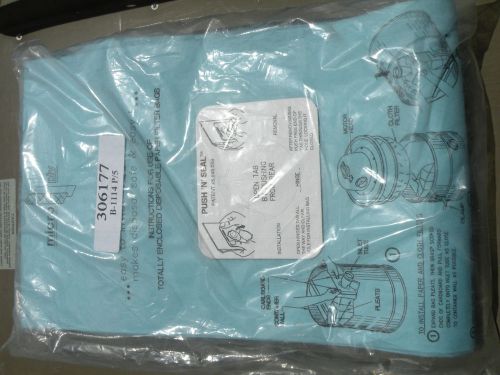 306177 Push n Seal Bags for MasterCraft Hazardous Waste Wet/Dry Vacuum 101DAF