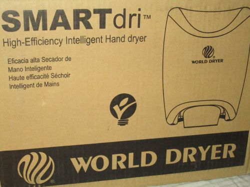 World Dryer Smartdri K-973A Brushed/Satin, Stainless Steel