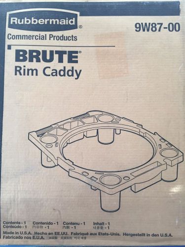Rubbermaid commercial standard rim caddy, 26 1/2 x 32 1/2, yellow 9w87-00 - new for sale
